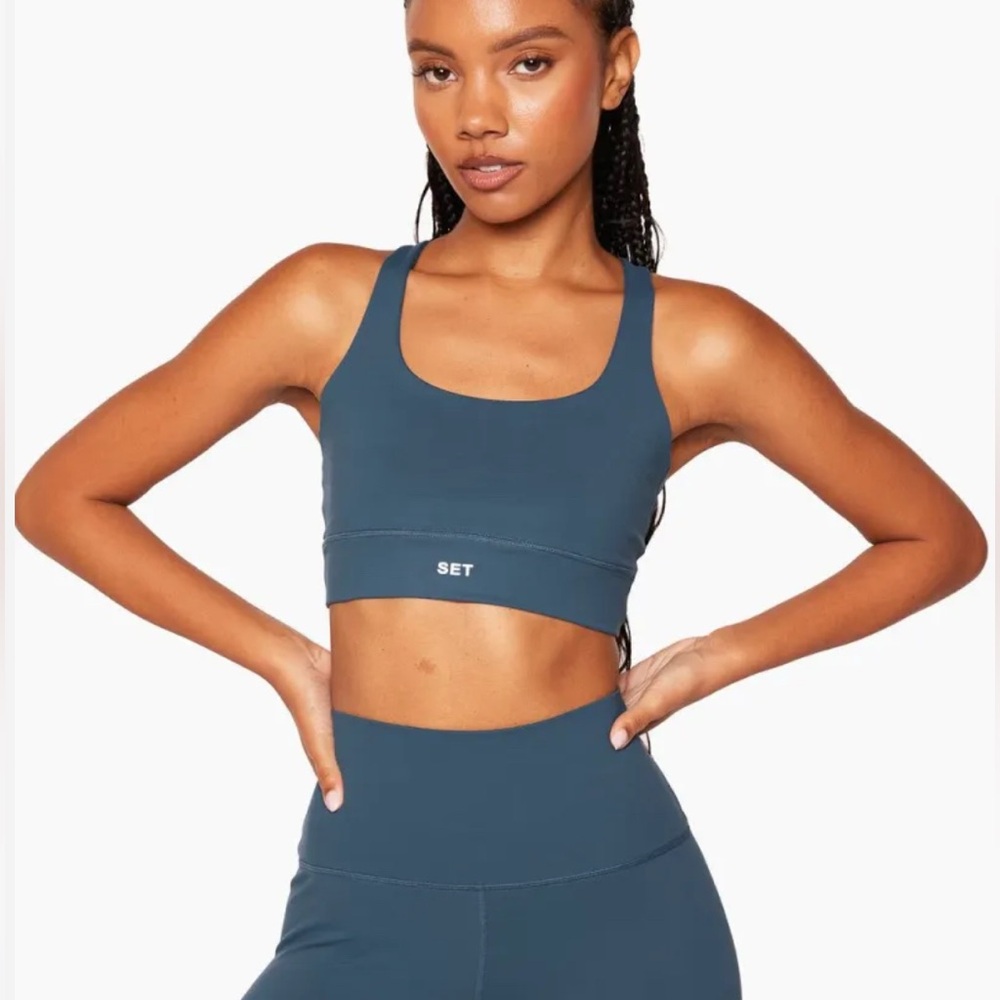 SET Active LUXFORM® SCOOP Y BRA - RIVER, Sz XL
